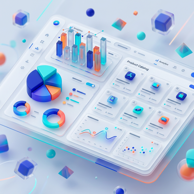 Caviet Catálogo 3D Dashboard