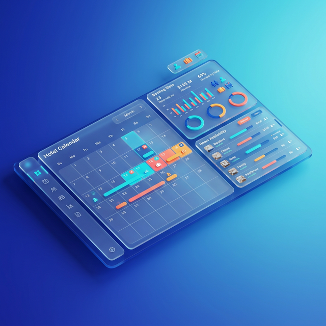 Caviet Hotel 3D Dashboard